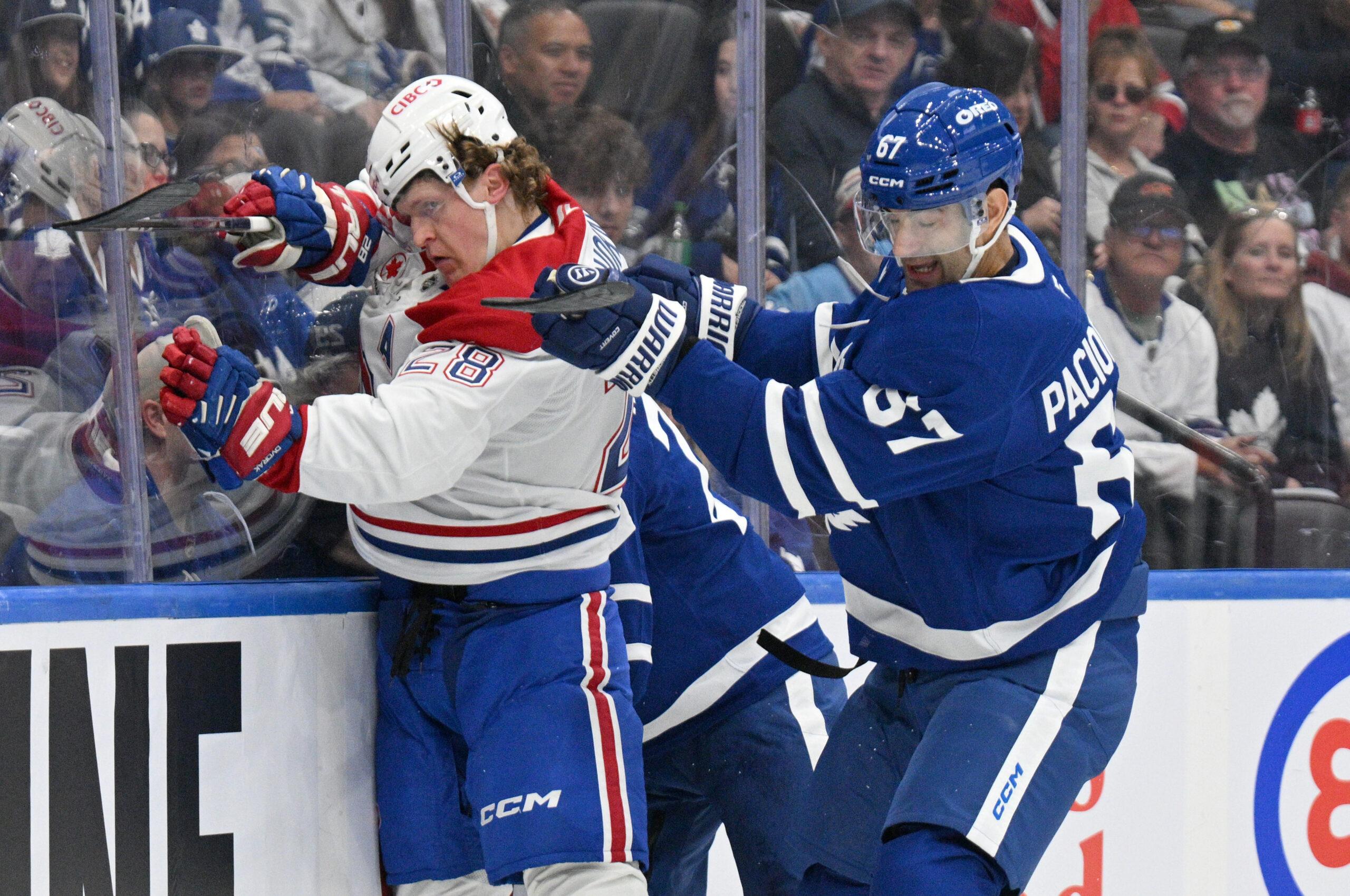 Maple Leafs forward Max Pacioretty.